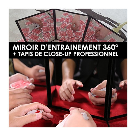 Miroir et tapis de close-up (2 en 1)