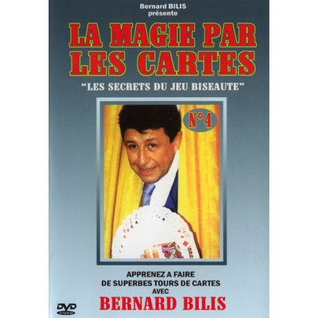 DVD La magie par les Cartes v4 de Bernard Bilis