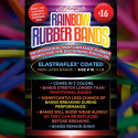 Elastiques Rainbow - Pack Multicolore (16)
