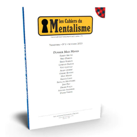 Livre Les Cahiers du Mentalisme Volume 1